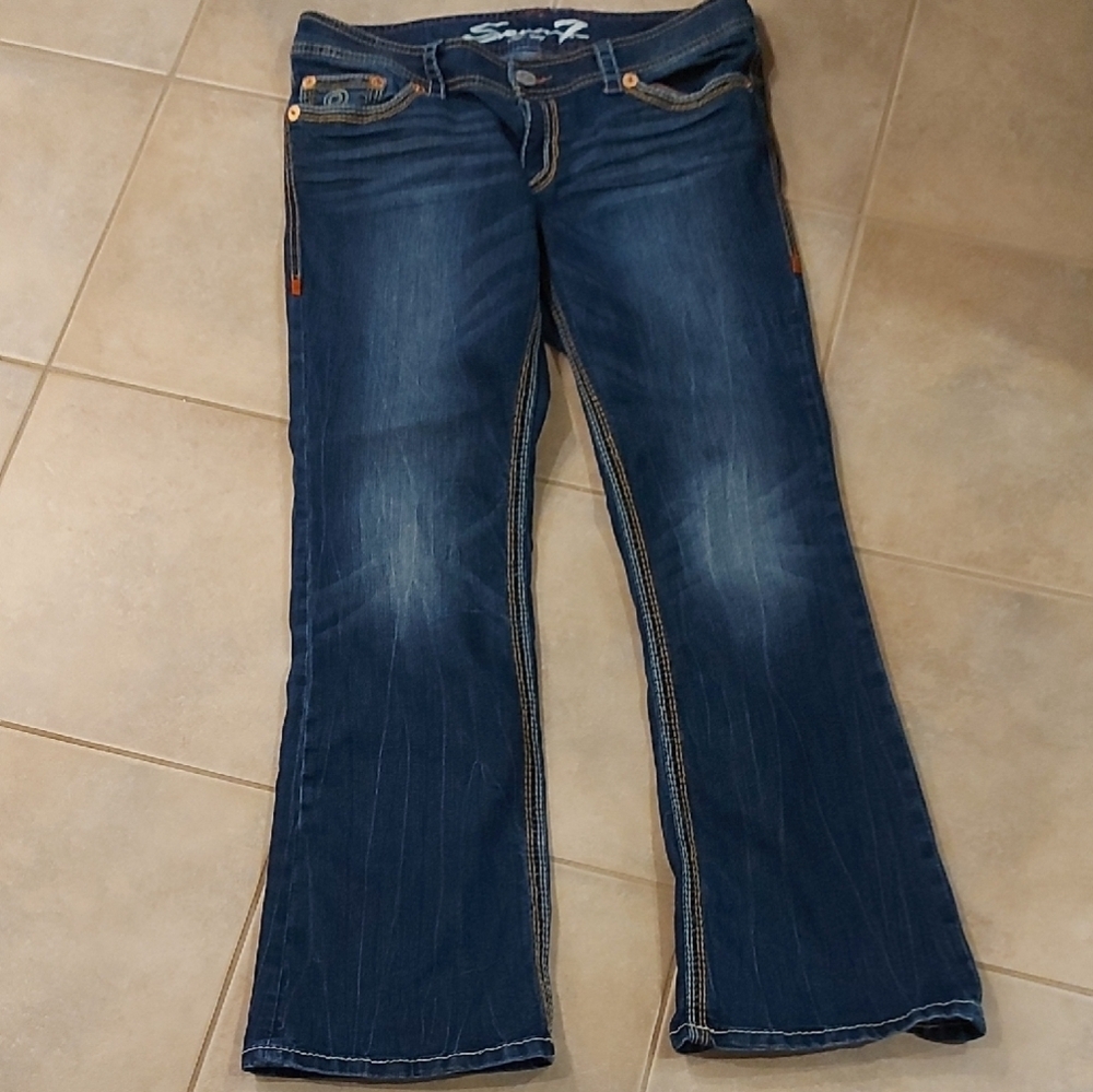 Seven7 Indigo Boot Cut Jeans